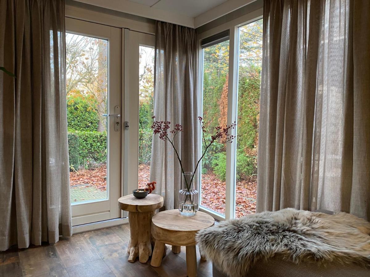 Sfeervol Boschalet 5 Persoons Met Sauna Voorthuizen Zewnętrze zdjęcie